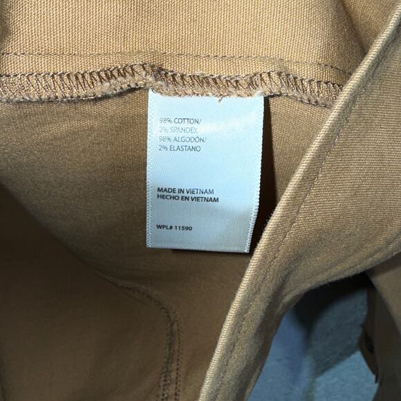 Weatherproof Vintage Men's Cotton Twill Stretch Work Jacket tan Large $75 - Picture 8 of 8